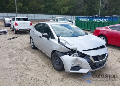 2020 Nissan Versa S 5-Speed Manual Transmission from USA, damaged, VIN 3N1CN8BV8LL803915